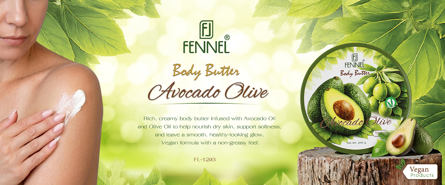 Fennel Body Butter Avocado Olive 200g.