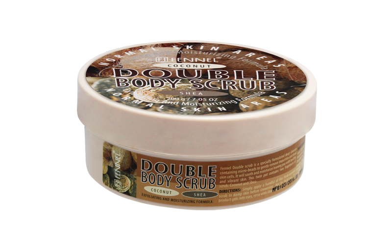 FL-2109 Double Body Scrub Coconut & Shea