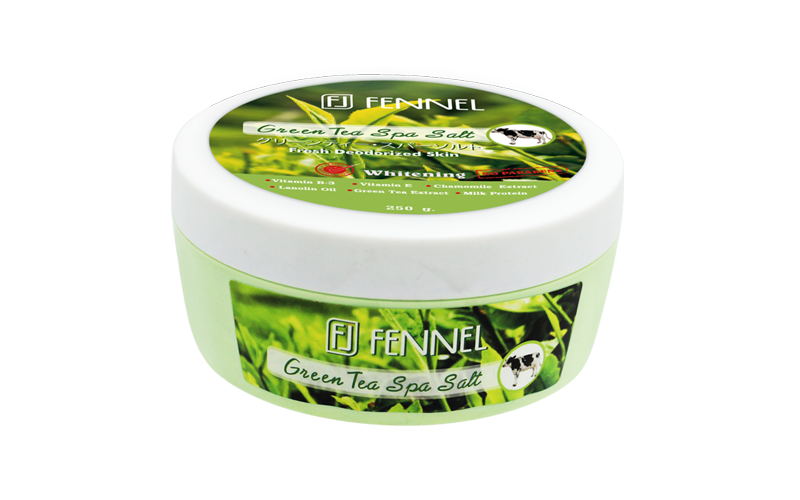 FL-2166 Fennel Green Tea Spa Salt