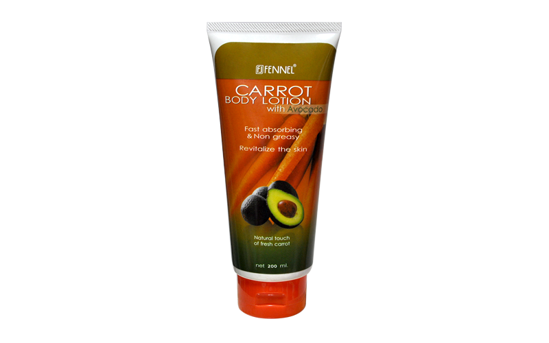 FL-1762 Fennel Carrot Body Lotion With Avocado Olive
