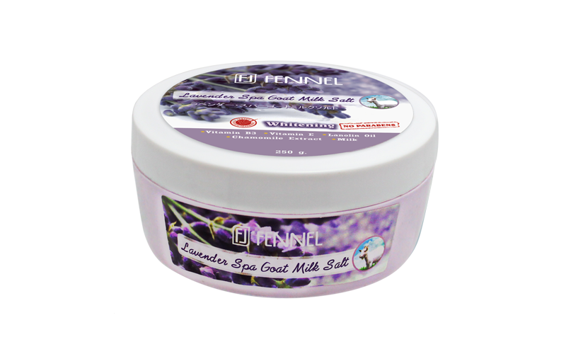 FL-2165 Fennel Lavender Spa Goat Milk Salt