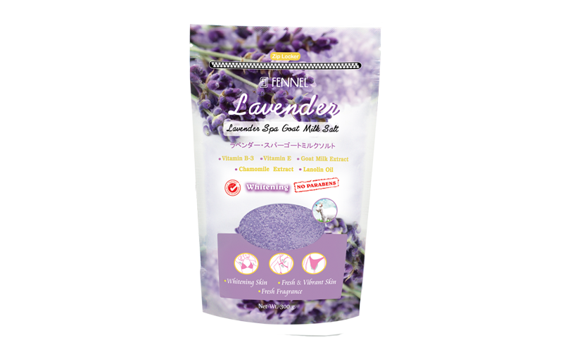 FL-2160 Fennel Lavender Spa Goat Milk Salt