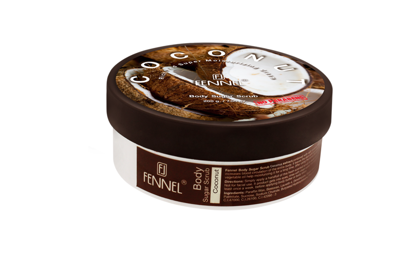 FL-1091 Fennel Body Sugar Scrub Coconut