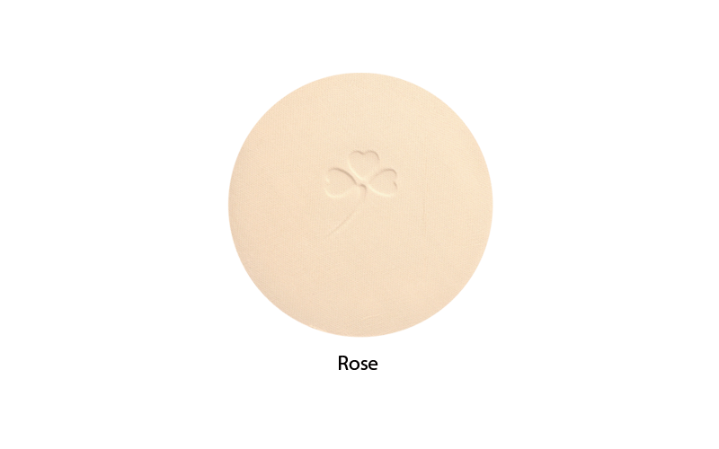 Sweet Heart Compact Powder Without Mirror #Rose